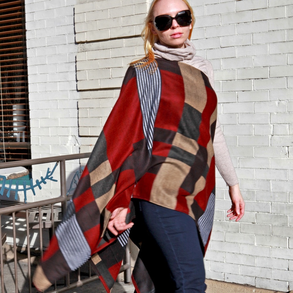 Exclusive, versatile, shawl, wrap, cover-up!